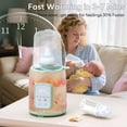 thumbnail image 3 of Momfree Baby Bottle Warmer,8-in-1 Baby Milk Warmer with Smart Temperature Control Fast Baby Food Heater,Automatic Shut-Off Breastmilk Warmer,Steam Sterilizer,with Defrost Keep for All Bottles, 3 of 9