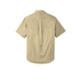 thumbnail image 5 of Port Authority W809 Short Sleeve SuperPro React Twill Shirt, Wheat, 3XL, 5 of 5