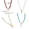 thumbnail image 2 of Qarigey Collar de perlas para mujer, colgante Irregular portátil de Color sólido, collares colgantes decorativos, joyería, regalo de Ropa, zapatos y accesorios Miscelánea Transparente, 2 of 6