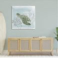 thumbnail image 2 of Sea Turtle Swimming Coral Scene Animals & Insects Graphic Art Gallery Wrapped Canvas Print Wall Art, 2 of 7