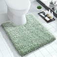 thumbnail image 1 of Alfombra de baño Yimobra, en forma de U, lavable, 60 x 50 cm, ligera, 1 of 9