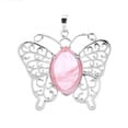 thumbnail image 1 of Pendentifs Forme d'Il de Cheval Pierre Naturelle Quartz pour Femmes Collier Bijoux, 1 of 6