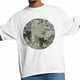 thumbnail image 5 of Camisetas informales de manga corta con estampado de hojas verdes de acuarela para hombre, camisetas gráficas, 5 of 8