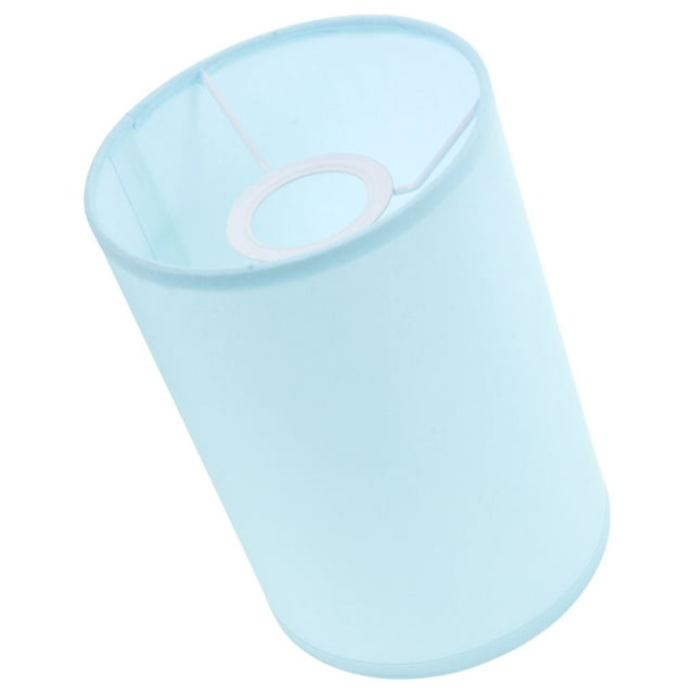 Minkissy Cloth Table Lamp Shade Sky Blue Light Diffusion for Hotel 1Pack