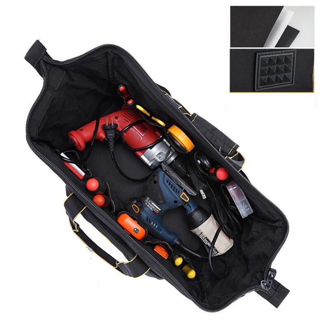 Best Tool Bag Mechanic Milwaukee Electrician Heavy Duty Tote Canvas 6 Pocket NEW 