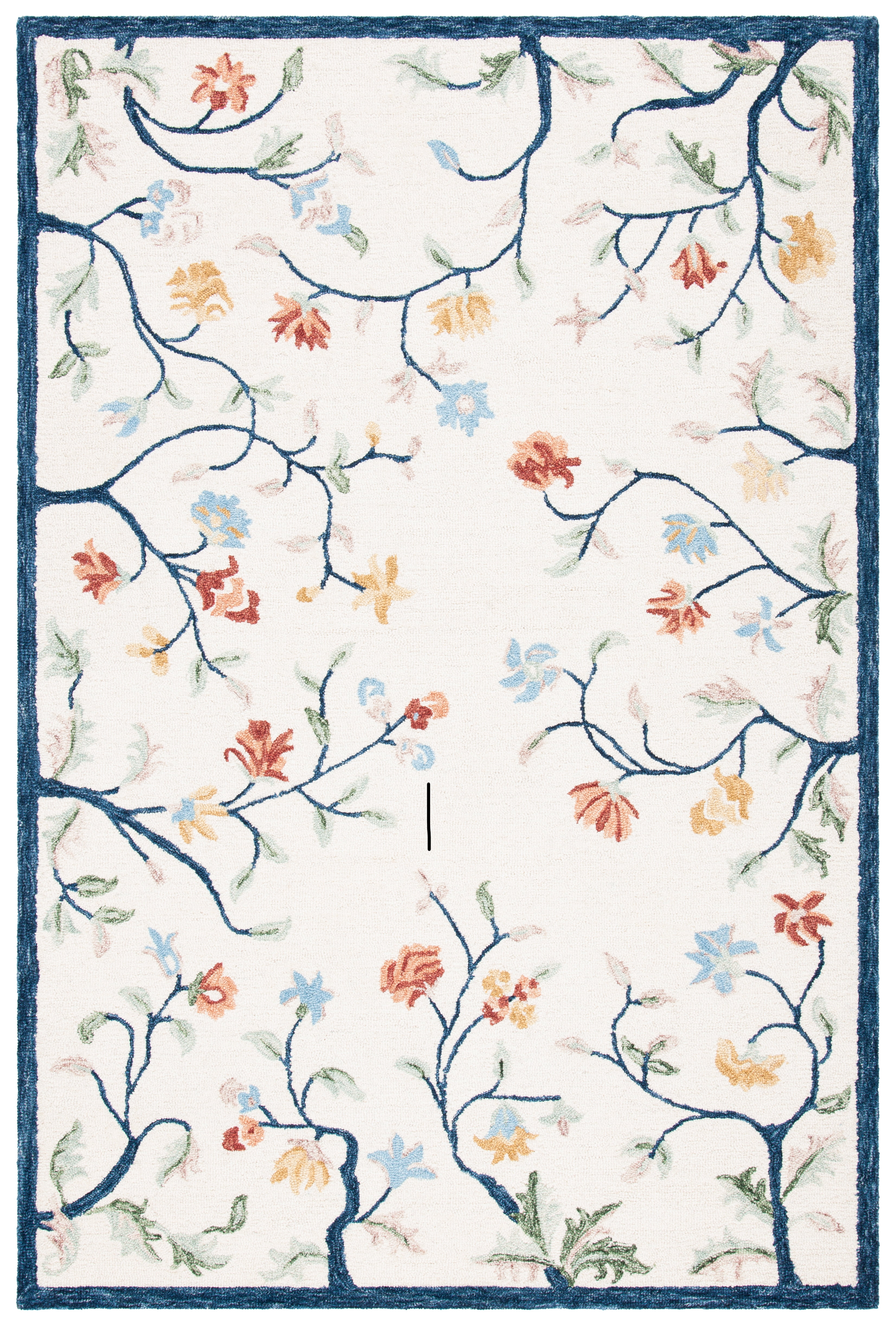Safavieh Metro Antoine Floral Area Rug, Ivory/Blue, 5' x 8'