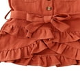 thumbnail image 5 of EIMELI Robe d'Été à Manches Courtes pour Bébé Fille Robe de Soirée à Volants, 5 of 5