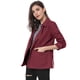 thumbnail image 3 of Chaqueta Utilitaria Ligera Allegra K con Bolsillos con Solapa en la Cintura con Cordón Mujer Borgoña L, 3 of 6