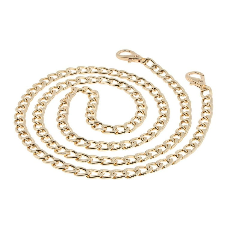 2X Replacement Chain Strap Purse Handbag Handle DIY Shoulder Bag Strap Gold Walmart