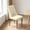 Beige-Free Size/BG, variant on Stretch Fabric Round Chair Cover Soft Milk Silk Feel Slipcover Washable Protector 32.7x22.1x18.9 In for Office Dorm Home Daily Use Dust Spill Guard Relax Chair Cover Home Gift Football Party Decor