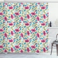 thumbnail image 1 of Ambesonne Fashion Shower Curtain, Woman Shoes Feminine Doodle, 69"Wx84"L, Multicolor, 1 of 3