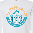 thumbnail image 4 of Inktastic Fort Myers Beach Florida Vacation Long Sleeve T-Shirt, 4 of 5