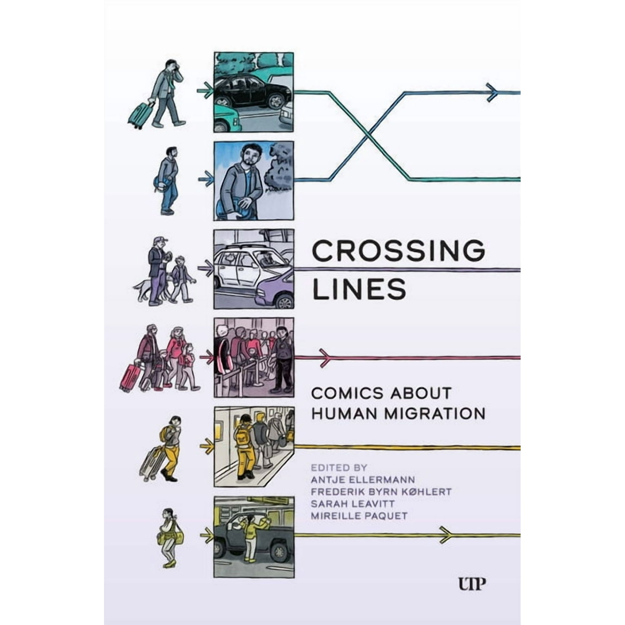 Ethnographic Crossing Lines: Comics about Human Migration (Paperback)