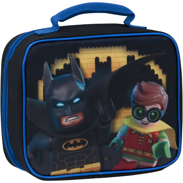 Lego Batman Insulated Double Sided Rectangular Lunch Bag
