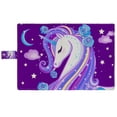 thumbnail image 3 of PKQWTM A beautiful unicorn Book Cover Book Protector Book Sleeve Book Pouch Book Bag 6x9 inch, 3 of 4