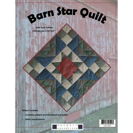 Rachel's Of Greenfield Wall Quilt Pattern-Barn Star