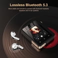 thumbnail image 3 of Reproductor MP3 Fanvace HiFi Bluetooth 5.3 64GB con batería de 2000mAh, 3 of 8