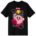 thumbnail image 1 of Kirby Star Wand Black T-Shirt, 1 of 2