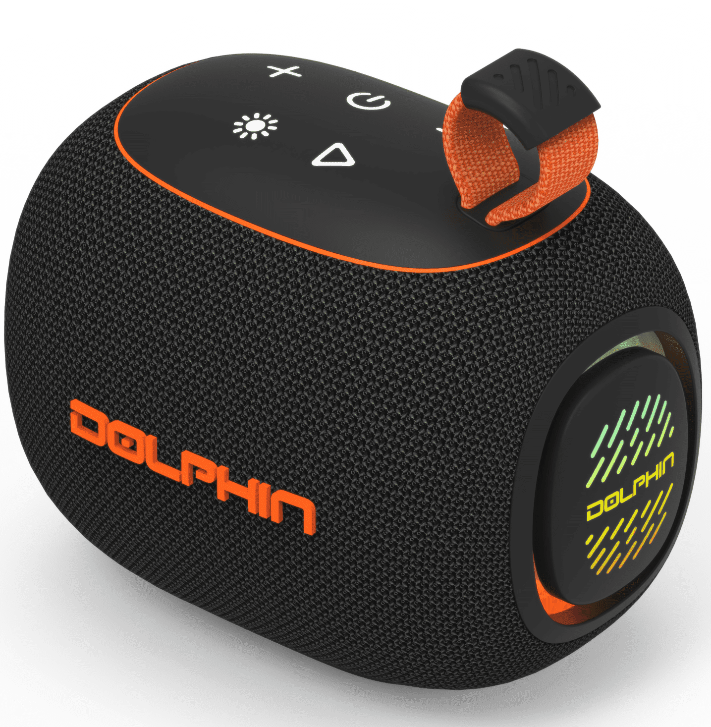 Dolphin LX-60 Bluetooth Radio Boombox, Black Portable Wireless
