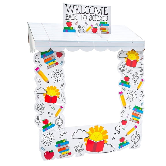 Fun Express Back to School Tabletop Hut Decor - 5 Pieces