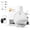 White-S70 Roller, variant on MOVA S70 Roller Robot Vacuum and Mop, Mopping with 4700Pa Downward Pressure, 30,000Pa Suction, Ultra Slim Body, Edge-to-Edge Cleaning, Auto 80°C Self-Cleaning Roller Mop