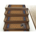 Gloria Non Slip Rubber Back Stair Treads Stair Rug Runner Carpet for