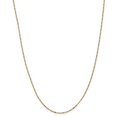 thumbnail image 6 of 14K Yellow Gold 1.25mm Flat Figaro Chain, 6 of 6