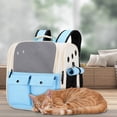thumbnail image 3 of WGXU Large Capacity Pet Backpack For Cats And Dogs Durable Approved With Ventilation Mesh Comfortable Shoulder Straps For Travel Hiking Outdoor Adventures, 3 of 5