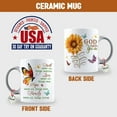 thumbnail image 2 of GIFAMI Faith Sunflower Coffee Mugs, Inspiration Religious Mug for Men Women Christian God Jesus Lover, Jesus Religion Gifts (11oz. Pink Accent Mug), 2 of 5