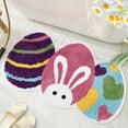 thumbnail image 2 of Living Room Decor,Easter Cute Bunny Series Non-Slip Carpet Bathroom Living Room Festive Decorative Floor Mat,Rugs for Living Room,Living Room Rug,Bath Mats for Bathroom Floor, 2 of 2