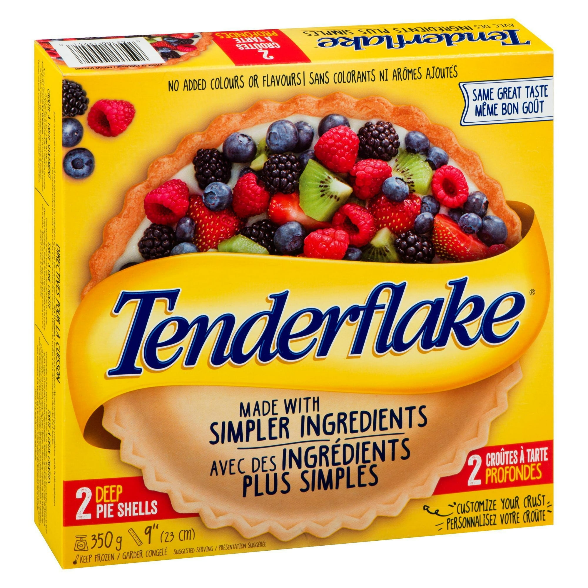 Tenderflake® Deep Dish Pie Shells, 350g