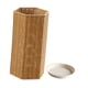 thumbnail image 2 of Soporte para tejido perfecl cesta de almacenamiento con bandeja cubo para baño y oficina hexagonal, 2 of 8