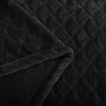 thumbnail image 3 of RUIKASI Brushed Flannel Blanket Black King, Super Soft and Cozy Blankets All Season Use, 3 of 9