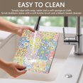 thumbnail image 4 of Placemat, Pioneer Flower Floral Print Pattern Place Mats Table Mat Set Of 2, PVC Washable Placemats for Party Kitchen Dining Decoration, 18x12 Inch, Fade Resistant, 4 of 6