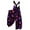 Dark Purple, variant on Fgvctg Valentine's Day Jumpsuits for Women Dressy Wide Leg Pant Date Night Spaghetti Straps Dressy Love Heart Print Jumpsuits Sleeveless Bib Overalls Sprimg Rompers Clothing With Pockets Purple S