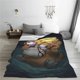 thumbnail image 4 of Manta de dibujos animados psyduck, manta de vellón de lujo ultra suave y acogedora para sofá cama, mantas de franela cálidas para todas las estaciones, ropa de cama para niños, adolescentes y adultos, 4 of 6