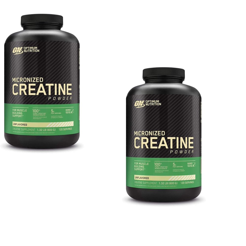 Optimum Nutrition Micronized Creatine Monohydrate Powder, Unflavored