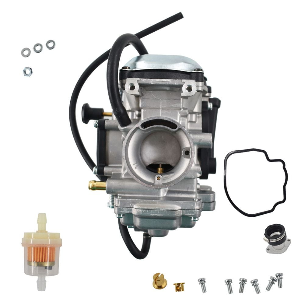 Qiilu Carburetor Intake Manifold Boot Joint for Yamaha Bear Tracker 250 1999-2004 Professional Motorcycle Carburetor Carb Intake Adapter