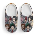 thumbnail image 3 of My Hero Academia Kid's Cotton Slippers Winter Warm Soft Plush Slippers with Rubber Sole Non-Slip Indoor Outdoor Slip on Shoes Fluffy House Slippers For Boys Girls Teen, 3 of 8