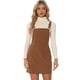 thumbnail image 1 of Vestido Floral Mono Correa Ajustable Falda De Tirantes Pana Para Mujer Caramelo M, 1 of 6