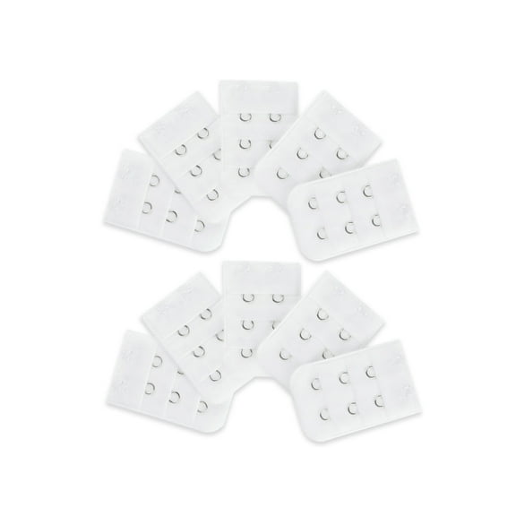 Unique Bargains Women Underwear Bra Extenders Strap Adapter 3-Row 2-Hook