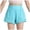 A109-Sky Blue, variant on UAYOTSE Little and Big Girls Thin Shorts Summer Shorts 2T 3T 4T 5T Teens Elastic Short,Sizes 5-6 Years