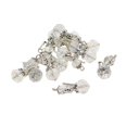 thumbnail image 4 of 12 Piezas Vintage Mariposa ángel Colgantes Facetadas Envejecidas Cuelgan para Bricolaje Joyería Col claro, 4 of 9