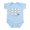 Sky Blue, variant on CafePress - Cartoon Blue Heeler Herding Infant Bodysuit - Baby Light Bodysuit, Size Newborn - 24 Months