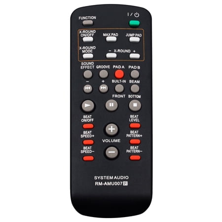 New RM-AMU007 Replaced Remote Control Fit for Sony System Audio Remote Controller RM AMU007
