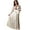 White, variant on Women's Kimono Robe Solid Color Satin Lace Fashion Casual Loose Silky Robes White