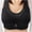 Black, variant on Bigersell Backless Bra Camisoles with Built in Bra Girls Bra Sports Bra Style B65 Women Spaghetti Strap Bra Convertible Bra Feature T-Shirt Bra Hook & Eye Bra Closure , Coffee M
