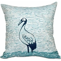 Simply Daisy 16" x 16" Bird Watch Animal Print Pillow
