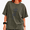 Green-2, variant on Women's Retro Vintage Washed Astronaut Balloon Planets Graphic Tee Summer Top