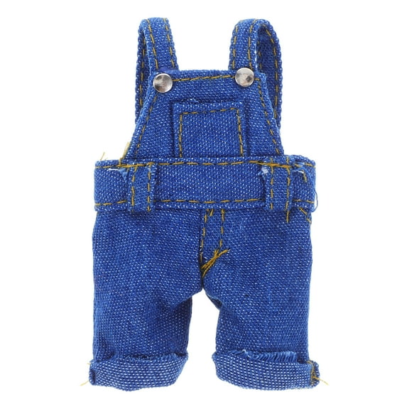 Dayesque Plush Bear Overalls Stuffed Animal Toy Clothes Replacement Outfit for Plush Toy Bear Dress-Up Accessories